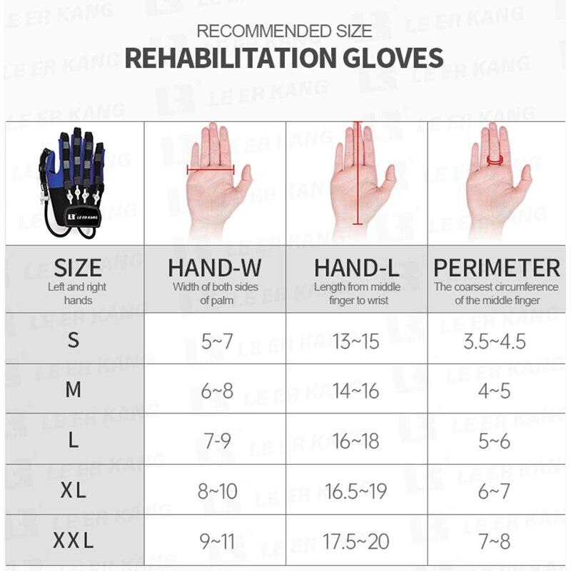 Intelligente Rehabilitationsroboter-Handschuhe, Ausrüstung, Handfunktion, Rehabilitation, Training, Massage, Geschenk zur Genesung nach Operationen