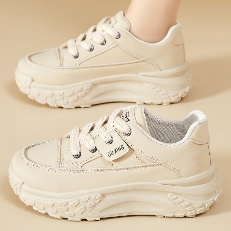 New Women's Shoes Versatile and Fashionable Shoes Thick-soled Shoes Soft-soled Single Shoes Casual Shoes