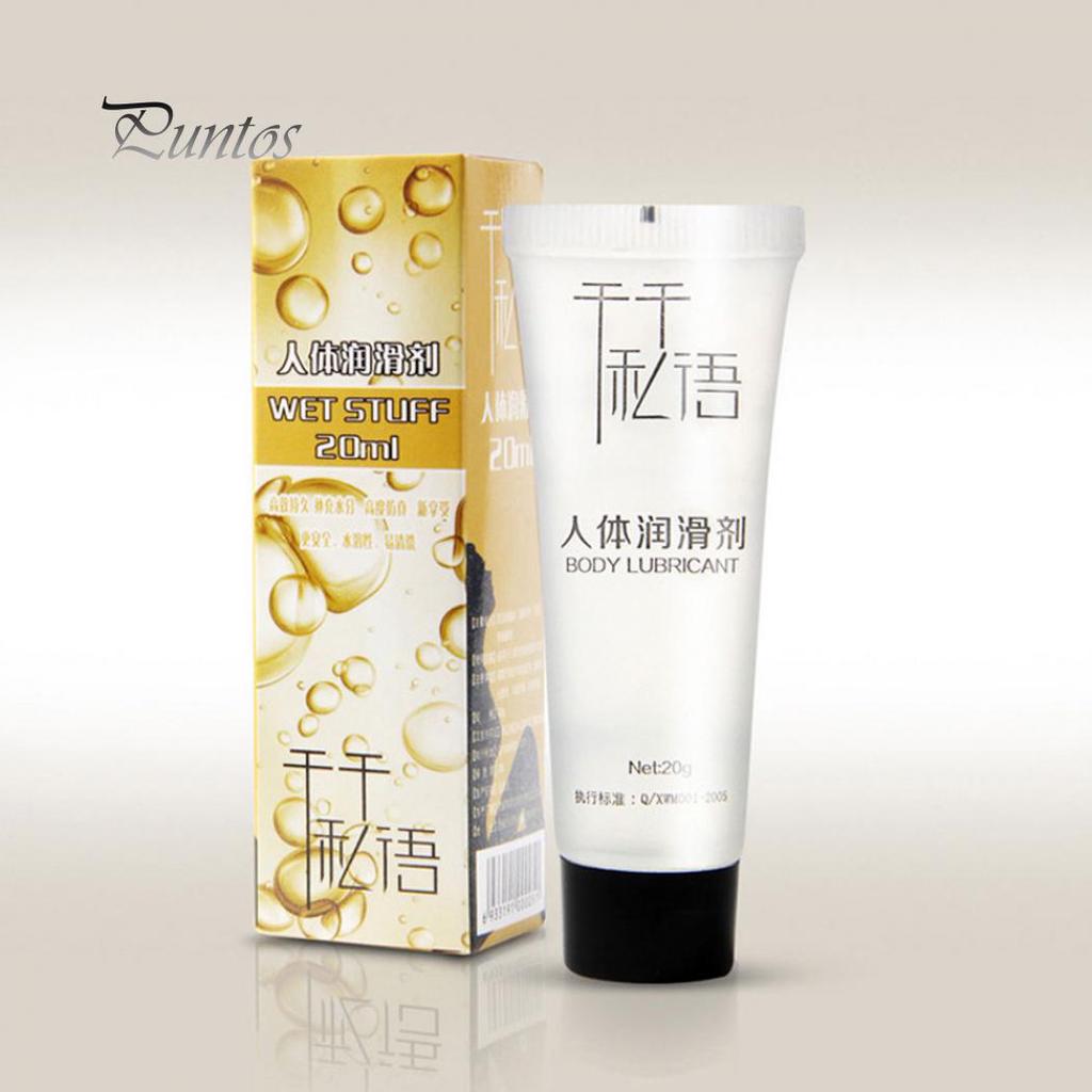20g Moisturizing Body Massage Oil Adult Sex Water Soluble Intimate Lubricant Gel