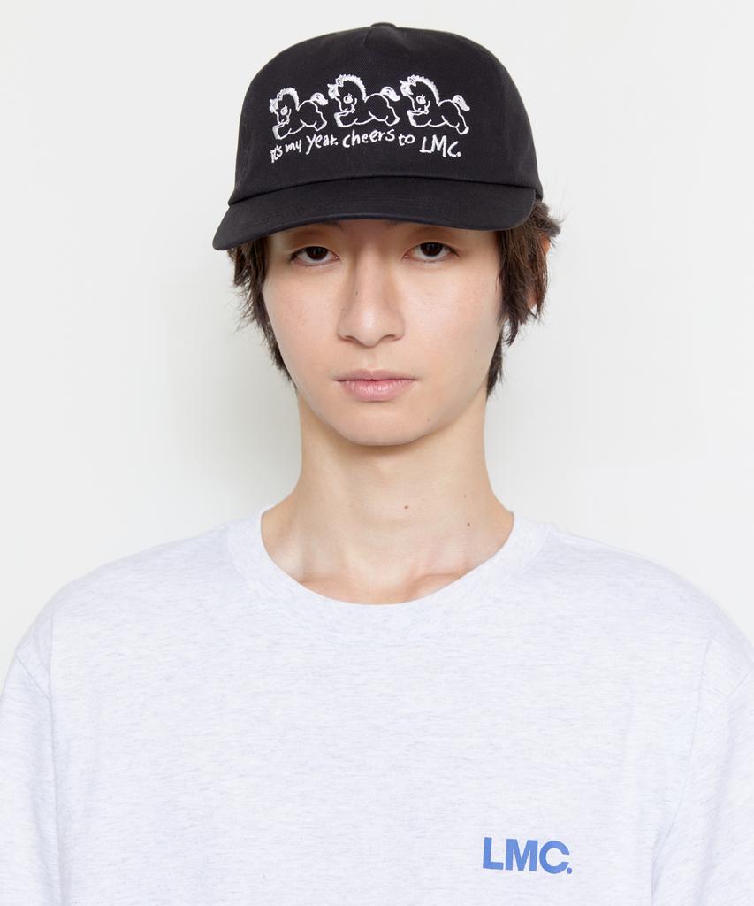 LMC New Year Horse 5Panel Cap Black