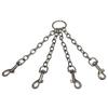Tie Cross Chain Accessories for Sex Toy Auxiliary Products Metal 4-Hooks Handcuffs Parts Shackles BDSM Slave Role Play