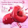 Female Vibrator Adult 5 In 1 Oral Sex Vibrator Rose Sex Toy, 10 Tongue Licking, 3 Automatic And 1 Manual Sucking Adult Toys, Clitoral Nipple Vibrator