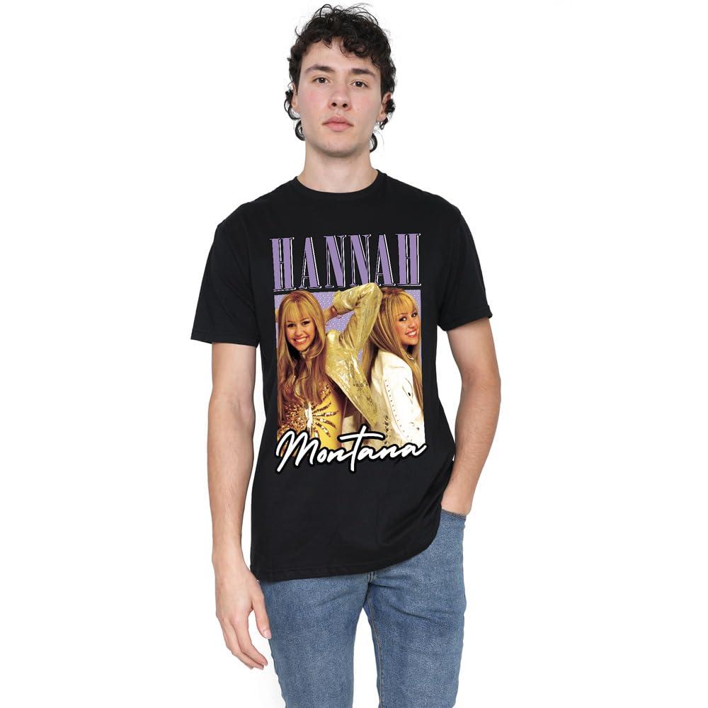 Hannah Montana Mens Hannah Montana Montage T-Shirt