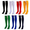 Unisex-Fußball, einfarbig, lange Socken, Sport, kniehoch, groß, Hockey, Fußball, Rugby, Stocks, Laufsocken