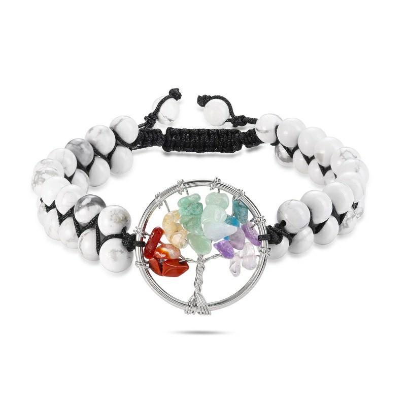 JYL TS Bracelet Double-Layer Life Tree Design Promotes Growth & Joy