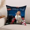 Singer Hilary Duff Mature Pillow Case Office Cushions Suitable For Sofa Car Bedroom Decorative Cushion Cover