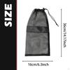 Dance Shoe Mesh Bag with Drawstring, Spacious Supplies Ballet Shoes Storage Pouch, Organizer