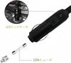 Dual Cigarette Lighter Plug Extension Cord Cigarette Lighter Socket Power Supply 2 Branches