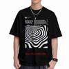 T-shirt a maniche corte Schranz Techno Optical Illusion Underground Ravers 100% Cotone