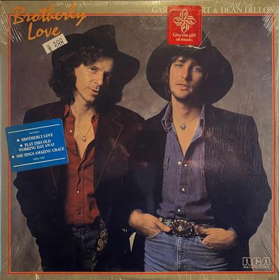 LP Record GARY STEWART & DEAN DILLON - Brotherly Love AHL14310 RCA 1982 US Folk Used