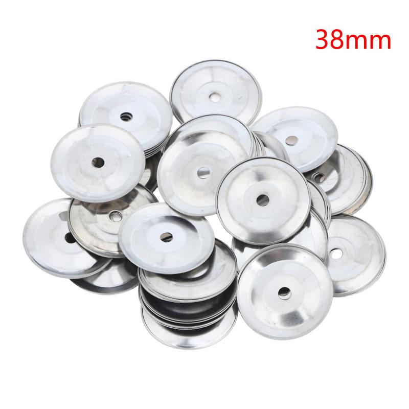 Cymbal Percussion Tambourine Rings 50PCS Sturdy Ching Drum Rings for Music Enthusiasts Stage Performances Festival Events