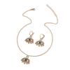 Halskette Ohrringe Schmuckset Mode Galvanisieren Teufelsauge Schmuck Punk Schmuck Damen Accessoires