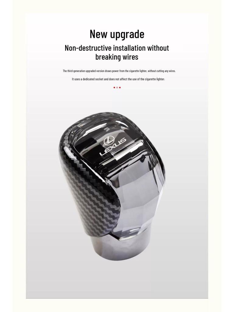 Lexus ES/RX/NX/IS/GS Gear Shifter Modification Kit with Anti-Slip Mechanism