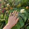 Exaggerated Design Enamel Parrot Ring Metal Material Adjustable Ring  Party Gifts