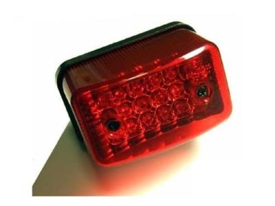 KJT Bolt-on LED Tail Lights for XR, CRM, XR XL, FTR, Super Sherpa, XR50, and XR100 (BT-08L-RED)