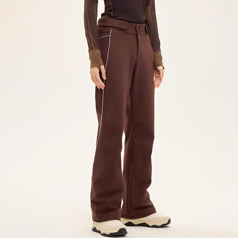 Versatile Water-Repellent Outdoor Workwear: Durable Plus Velvet Warm Sports Casual Long Pants for Autumn and Winter
