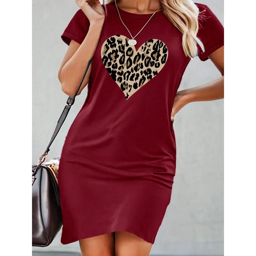 Women's Dress Women's Nightgowns Women's Short-Sleeved Pajamas Homewear Home Sexy Dress Casual Nightie Homewear