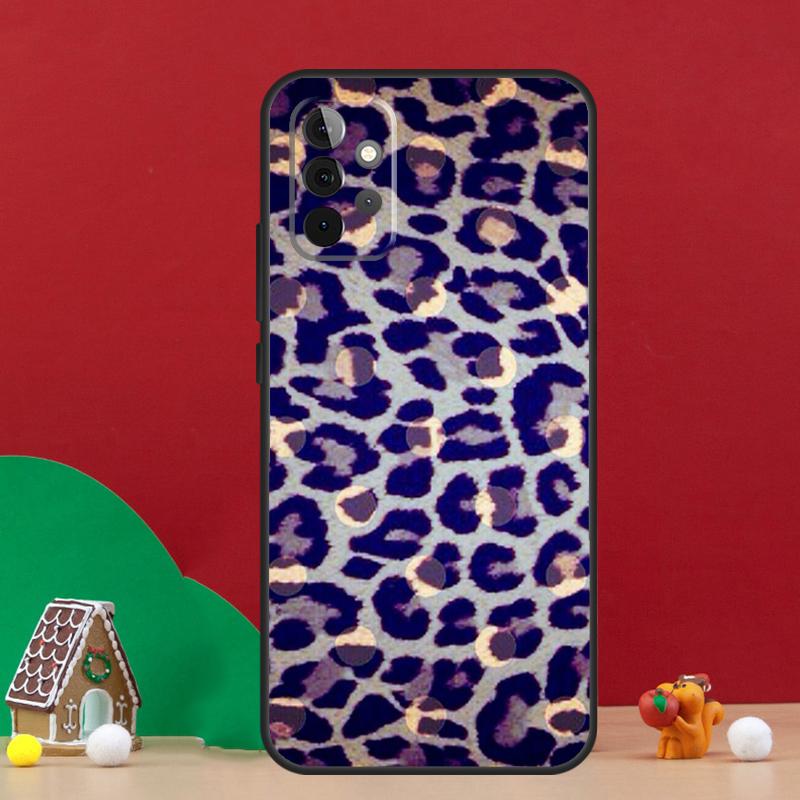 Leopard Pattern Animal Colorful Case For Samsung Galaxy A36 A56 A06 A13 A53 A32 A12 A22 A52 A35 A17 A16 A55 A15 A54 A34 A14
