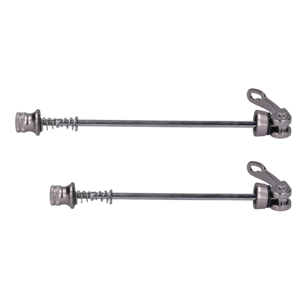 ZTTO 2pcs Road Mountain Bicycle Quick Release Skewers Bike Front Rear Skewer AccessoryTitanium