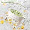 Ice Freezer Tray Double-Layer Chilling Cube Making Mold Press-Type Design Ice Making Tool For Kitchen Camping Picnic Gathering