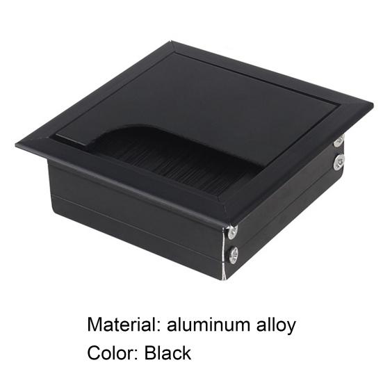 Convenient Grommet Hole Cover Flip Cover Design Anti-oxidation Widely Used Useful Wire Cable Holder Office