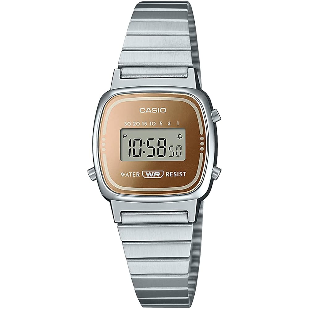 Casio LA670WES-4A Women s Standard Silver Watch Classic Design