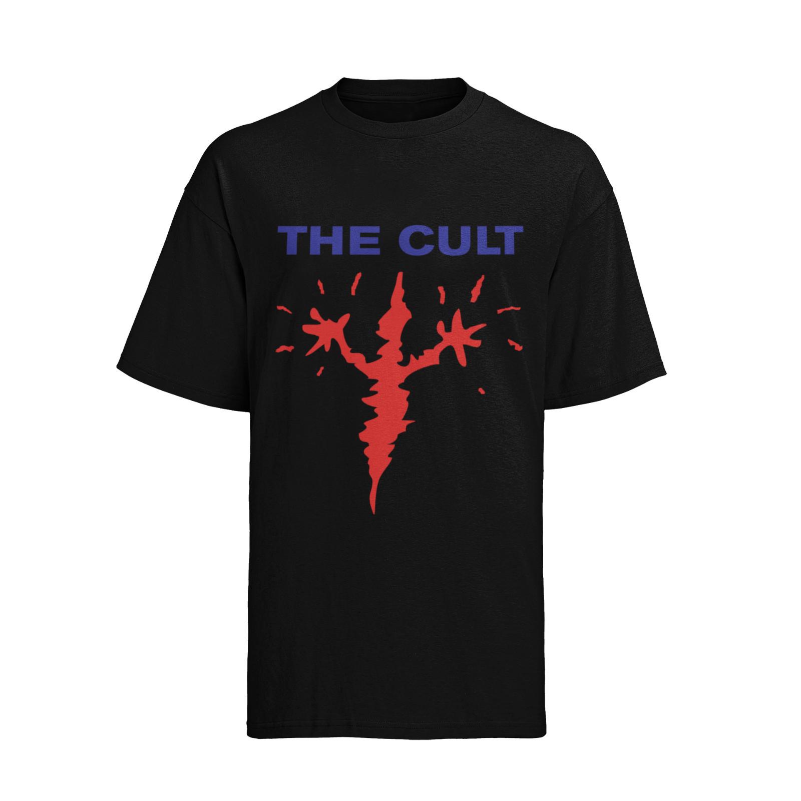 Ретро THE CULT Группа 70-е 80-е 90-е Концерт Мужская Футболка Мужские Женские Футболки Топ 4XL