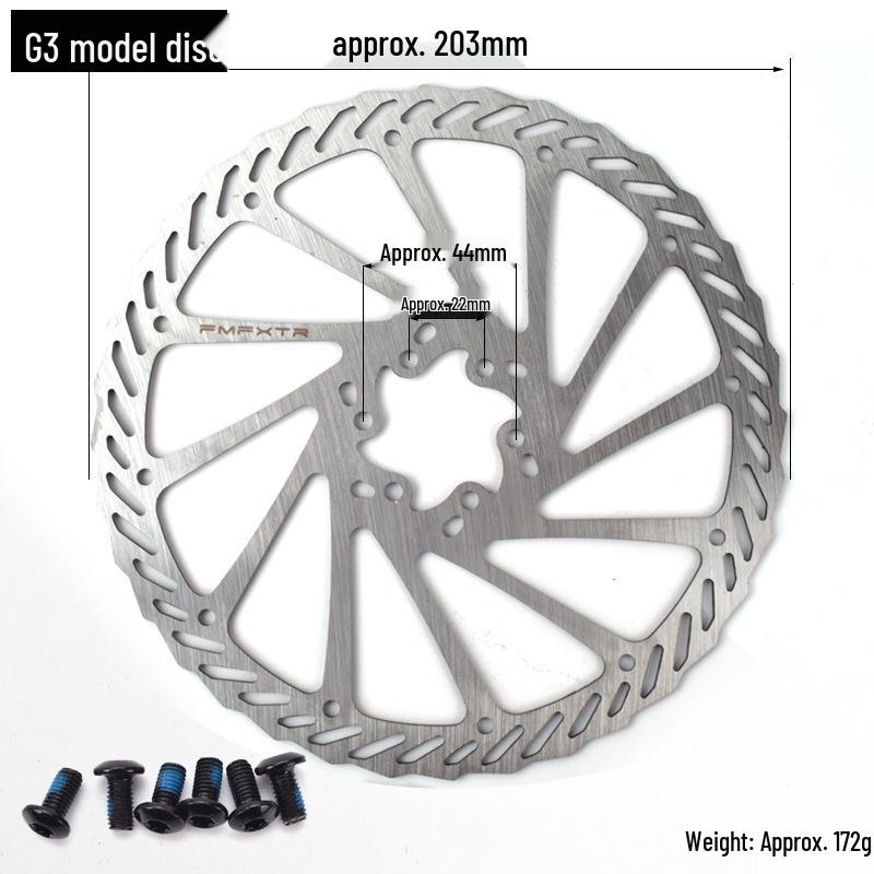 Colorful 160/180/203mm RT56 Disc Brake Pads for Mountain and Road Bikes