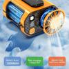 5000mAh Waist Clip Fan 3 Speeds Personal Body Fan Long Use Life Waist-mounted Fan  Cooling