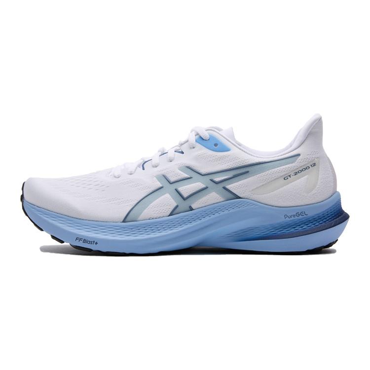ASICS GT-2000 12  White Storm Blue  Men s 1011B691-100 EU 44