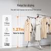 NICHUANG Telescopic Folding Stainless Steel Clothes Drying Rack
