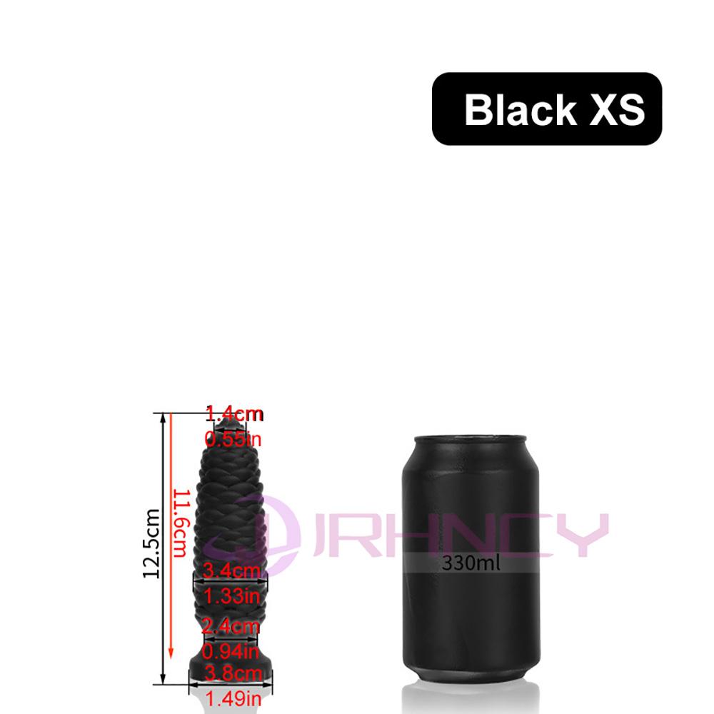 XS-XXL Strobile Anal Plug Sex Toys for Women Men Big Butt Plug Soft Platinum Liquid Silicone Anal Dildos Prostate Massage