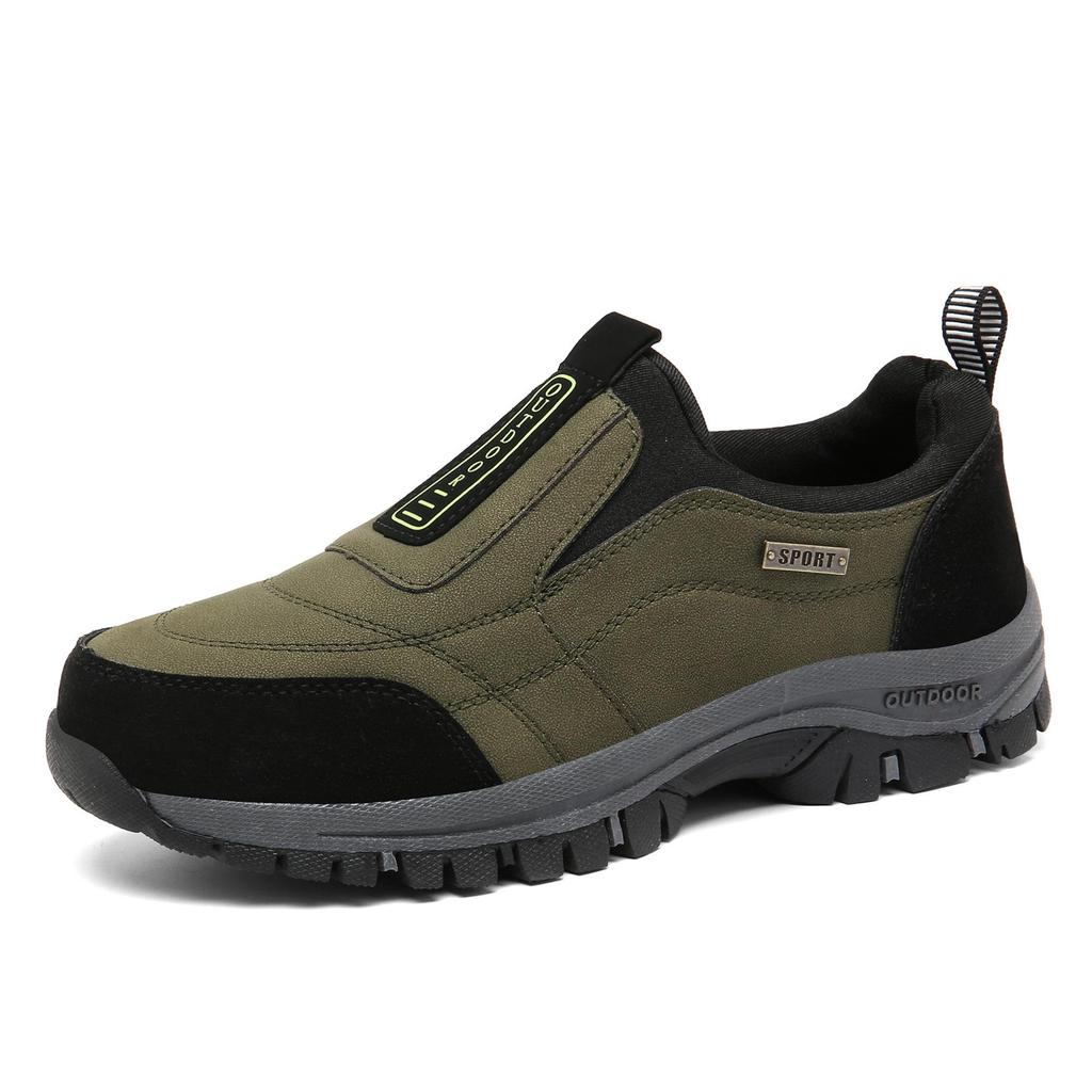 Men's Waterproof, Non-Slip Outdoor Sports & Safety Shoes with Wear-Resistant Thick Soles