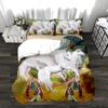 Comforter Pastoral Flowers Animal Unicorn Bedding Set Winter S Reactive Printing Kids Adult Bedding Sets 100% High Quality