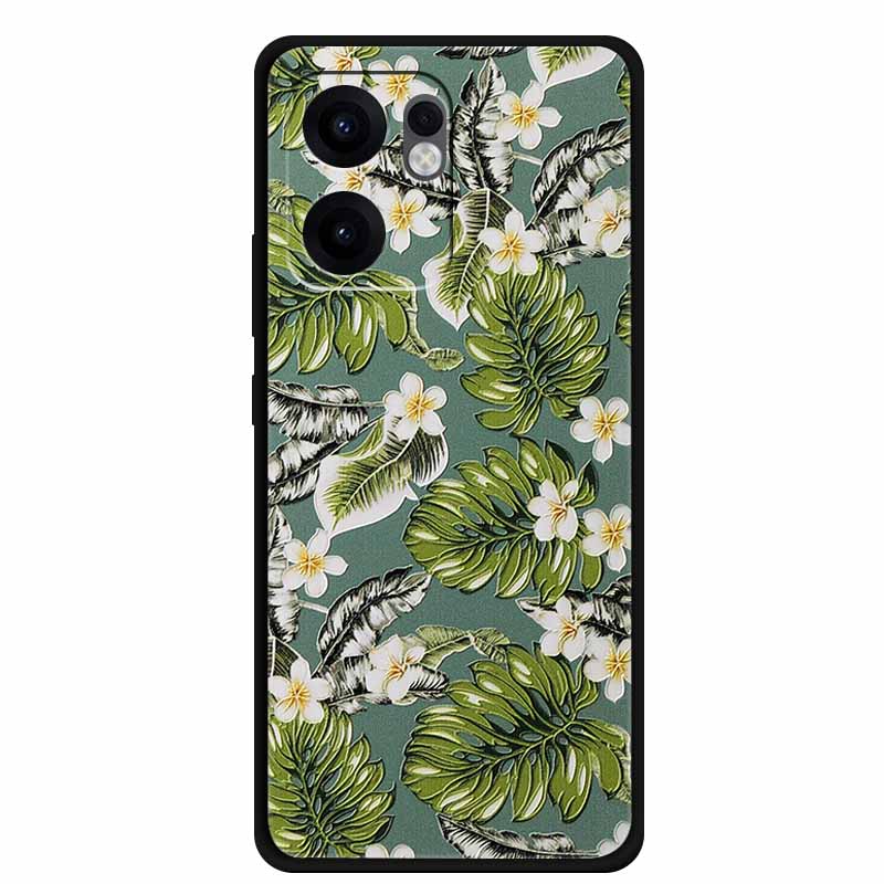 3D Emboss Case For OPPO Reno 14 5G Phone Case Reno14 Coque Flower Shockproof Silicone Soft Back Cover For OPPO Reno 13F 14F Case