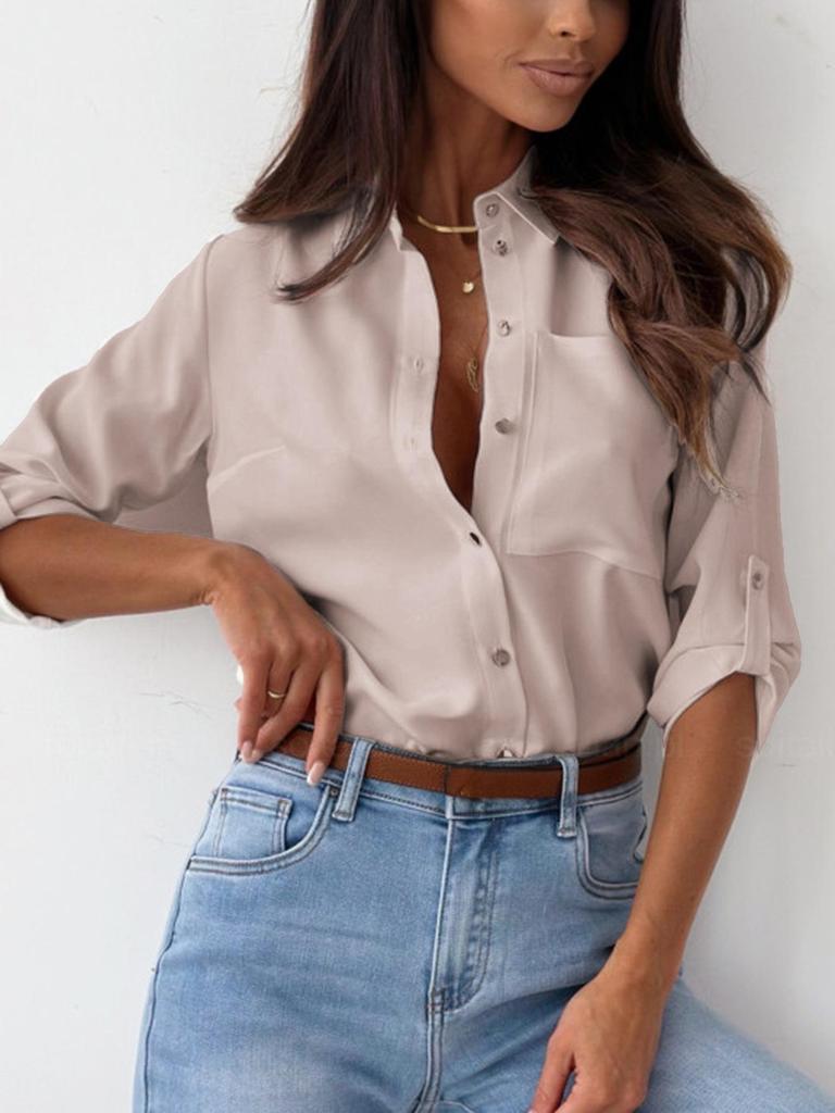 Haut Gilet Uni à Manches Longues pour Femme Kai Kuo - Collection Automne/Hiver 2025 Europe & Amérique