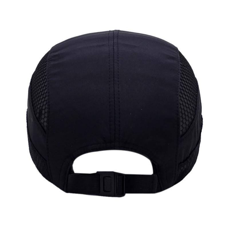 Mesh Cap Men Lady Letter Embroidery Cotton Polyester 50+ Sunshade Quick Dry Anti-UV Adjustable Hats