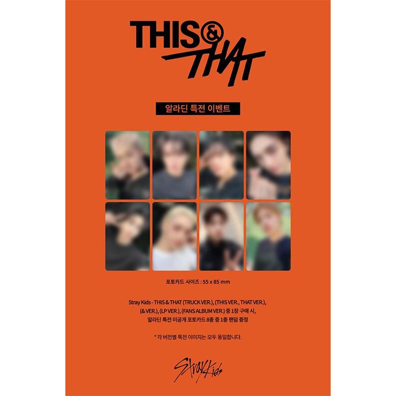 [Pre-order] Stray Kids - [THIS & THAT] & Ver. (Online Benefit)