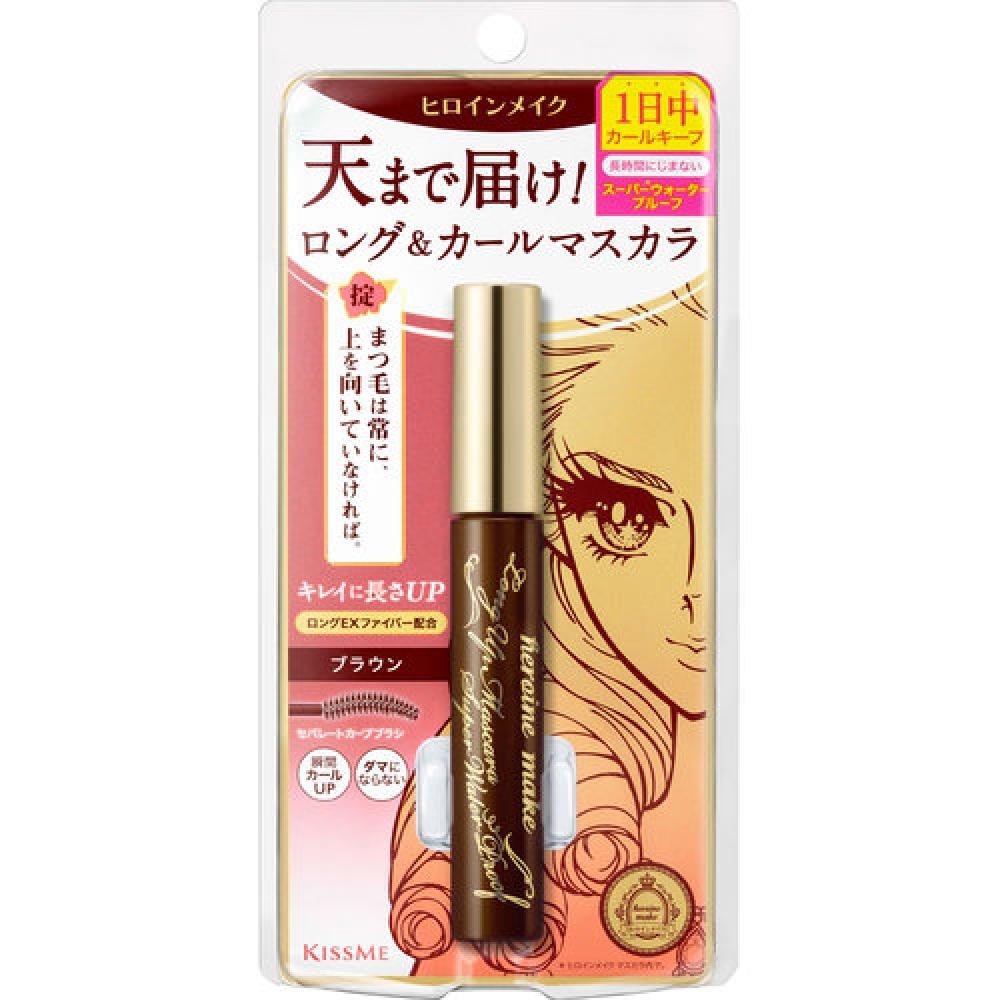 

Heroine Make Kiss Me Тушь для ресниц Heroine Make Long UP Super WP 02 Коричневая 6г