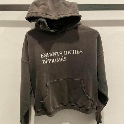 Mens Gradient Dyed Hooded Sweatshirt Casual Oversized Streetwear Cotton Pullover Fall