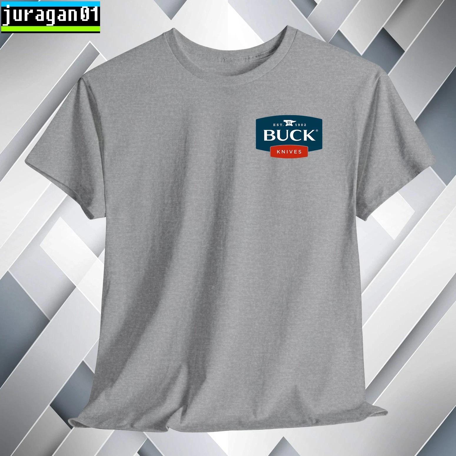 

Buck Knives T shirt Color Black Navy White Grey Red Orange Choco Size S to 5XL XL