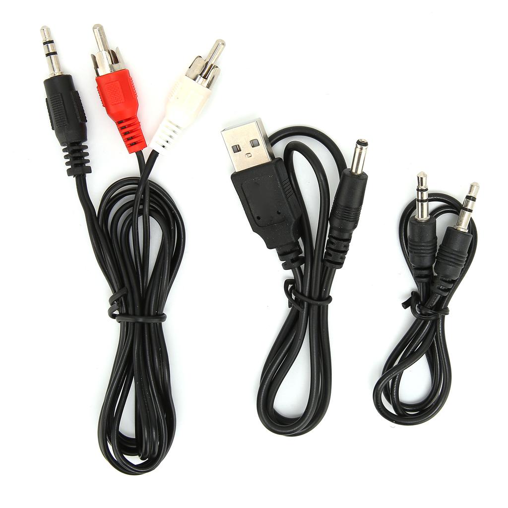 35FA02 Bluetooth Transmitter and Receiver Portable 2‑in‑1 Wireless 3.5mm o Adapter