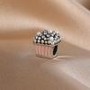New 925 Silver Happy Birthday Cake Food Series Pendant Number Beads Fit Exquisite Bracelet Women Diy Jewelry Gift Ice Cream Charm