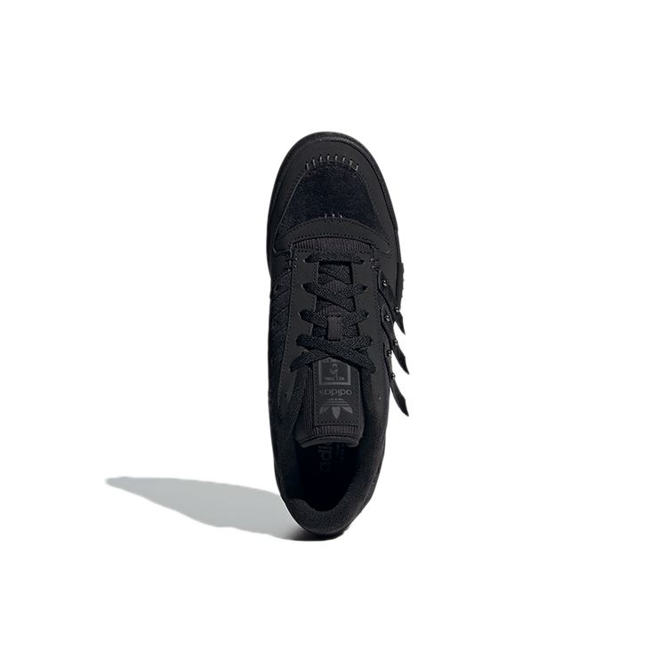 adidas Originals Melting Sadness X Forum Exhibit Low Puppet Series Retro Lässige Low-Top Sneaker Unisex Sneaker Schwarz GW8726