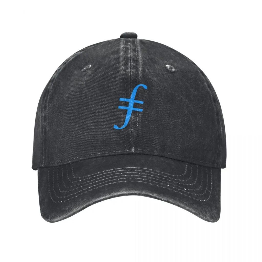 Filecoin cryptocurrency Filecoin FIL Baseball Cap Golf Wear New Hat Sunscreen Sports Cap Unisex Golf Wear Womens
