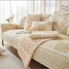 Small Floral Pattern Pure Cotton Sofa Towel Lace Edge Pastoral Style Sofa Cover Pillowcase Four Seasons Universal Settee Cushion