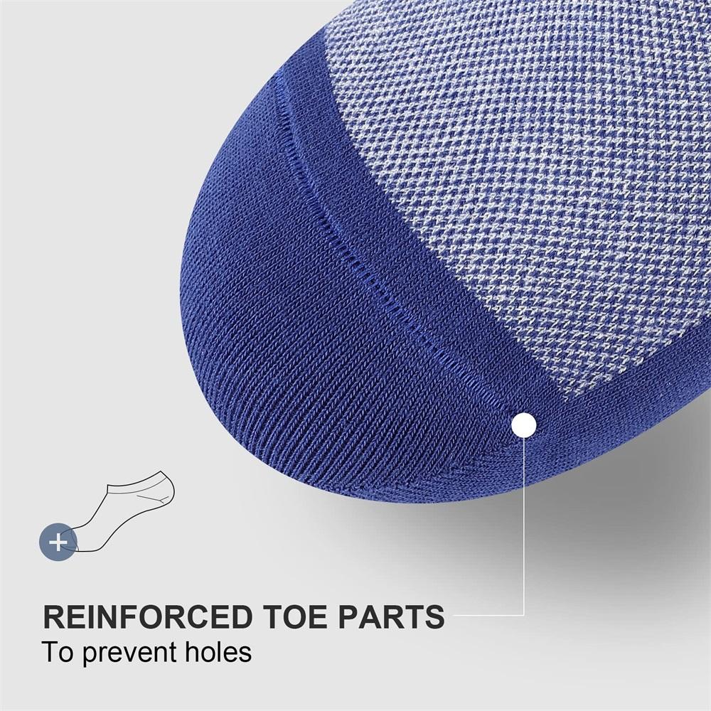 No Show Socks Mens 4/8 Pair Cotton Thin Non Slip Low Cut Men Invisible Sock