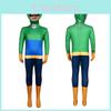 Unisex Halloween Brawl Stars Cosplay Costume Jumpsuit With Vibrant Colors And Comfortable Fit