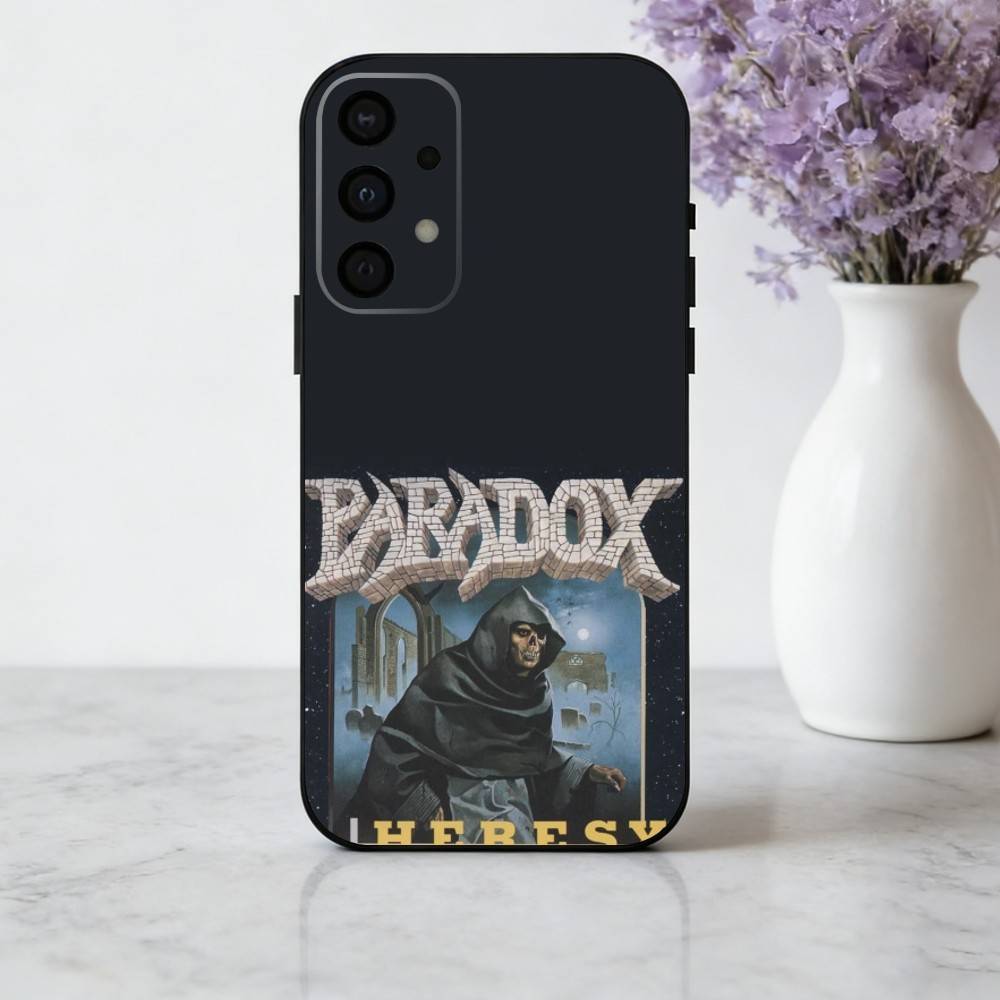 Punk T-The P-Paradox Band Phone Case For Samsung Galaxy A73,A72,A71,A70,A53,A52,A51,Soft Silicone Black Cover