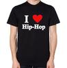I Love Hip-Hop T-Shirt Rap Music Mens Womens Top